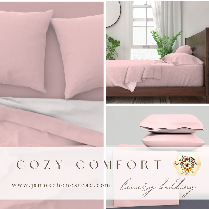 Cozy Comfort - Luxury Sheet Set Blush Pink