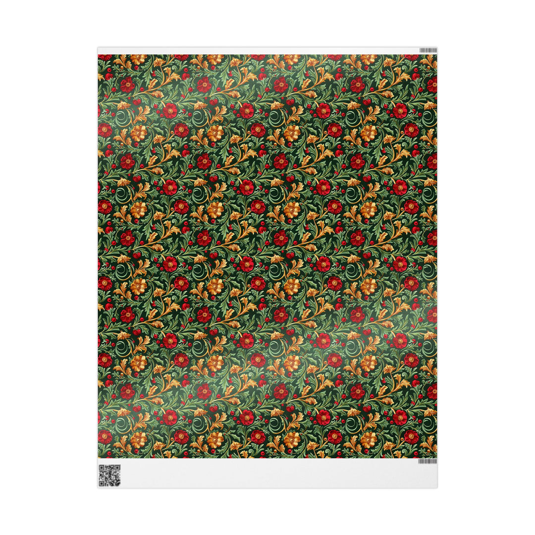 Wrapping Paper - Renaissance Floral Holiday