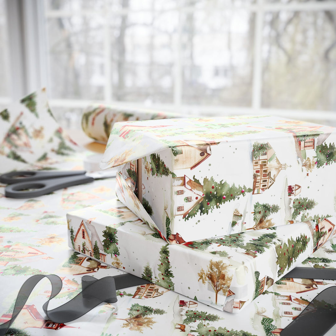 Wrapping Paper - Countryside Christmas Charm