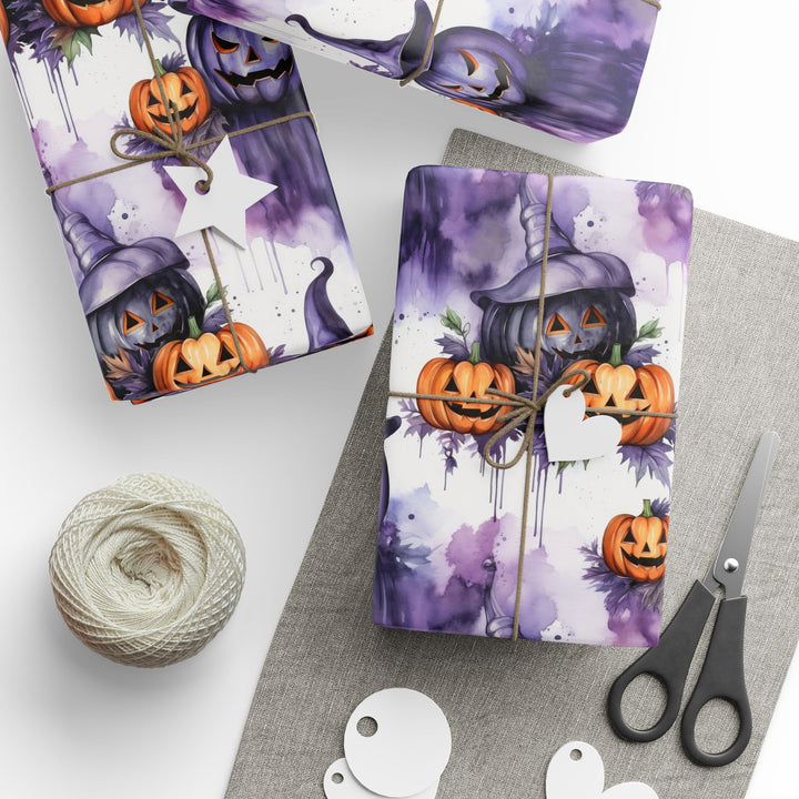 Wrapping Paper - Halloween Pumpkin Delight