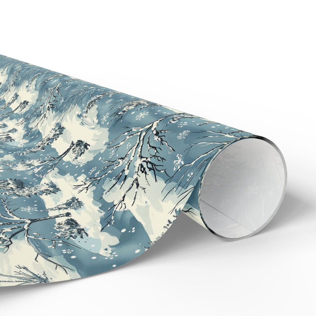 Wrapping Paper - Snowy Cottage Escape