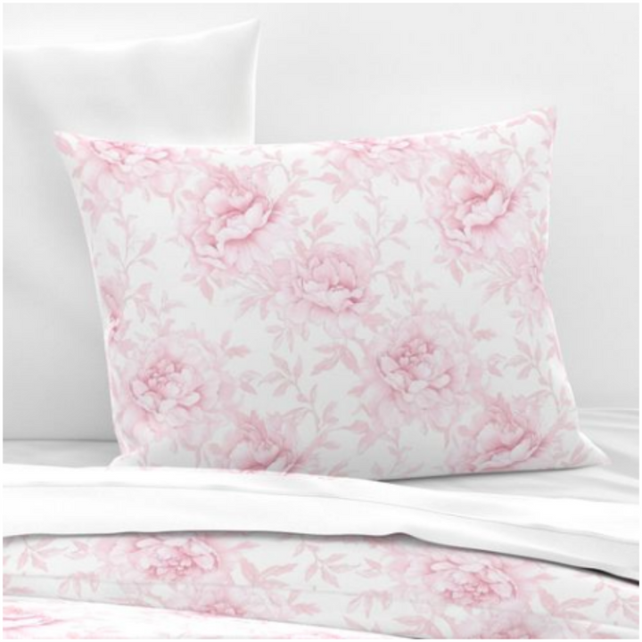 Luxury Duvet and Pillow Cover Set - Blush Peony Dream