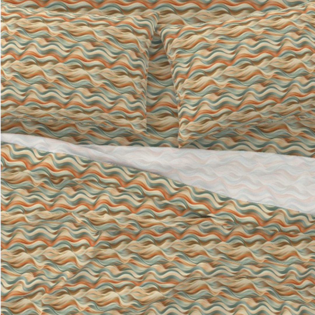 Cozy Comfort - Luxury Sheet Set Coastal Waves