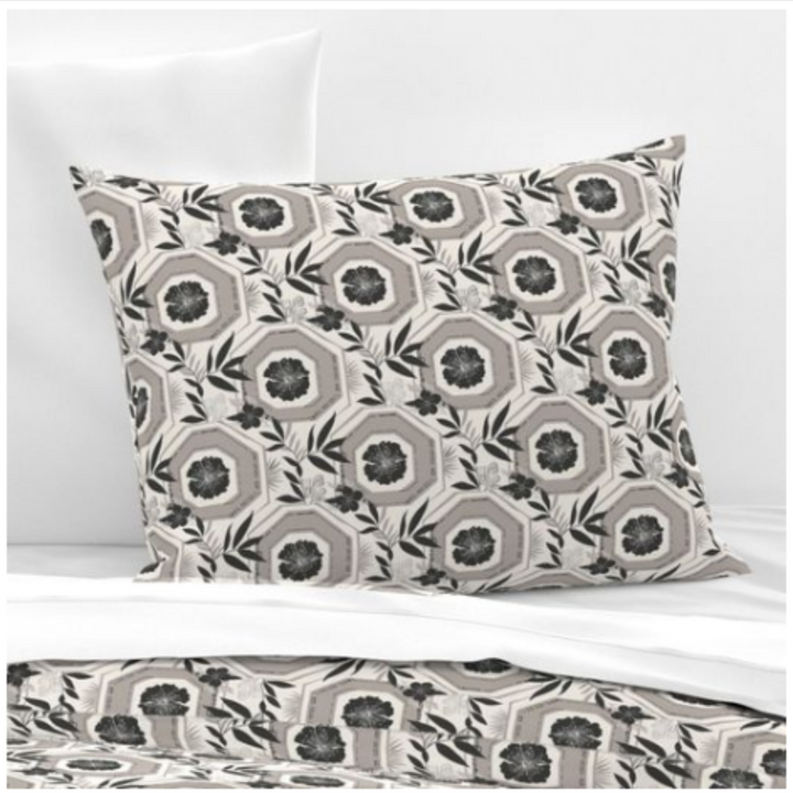 Luxury Duvet and Pillow Cover Set - Elegant Floral