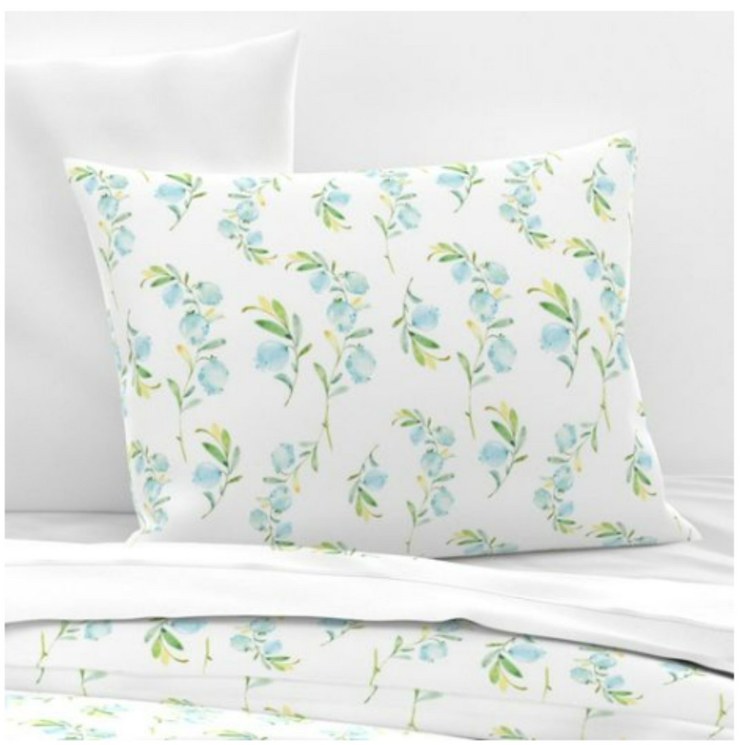 Luxury Duvet and Pillow Cover Set - Blueberry Bliss