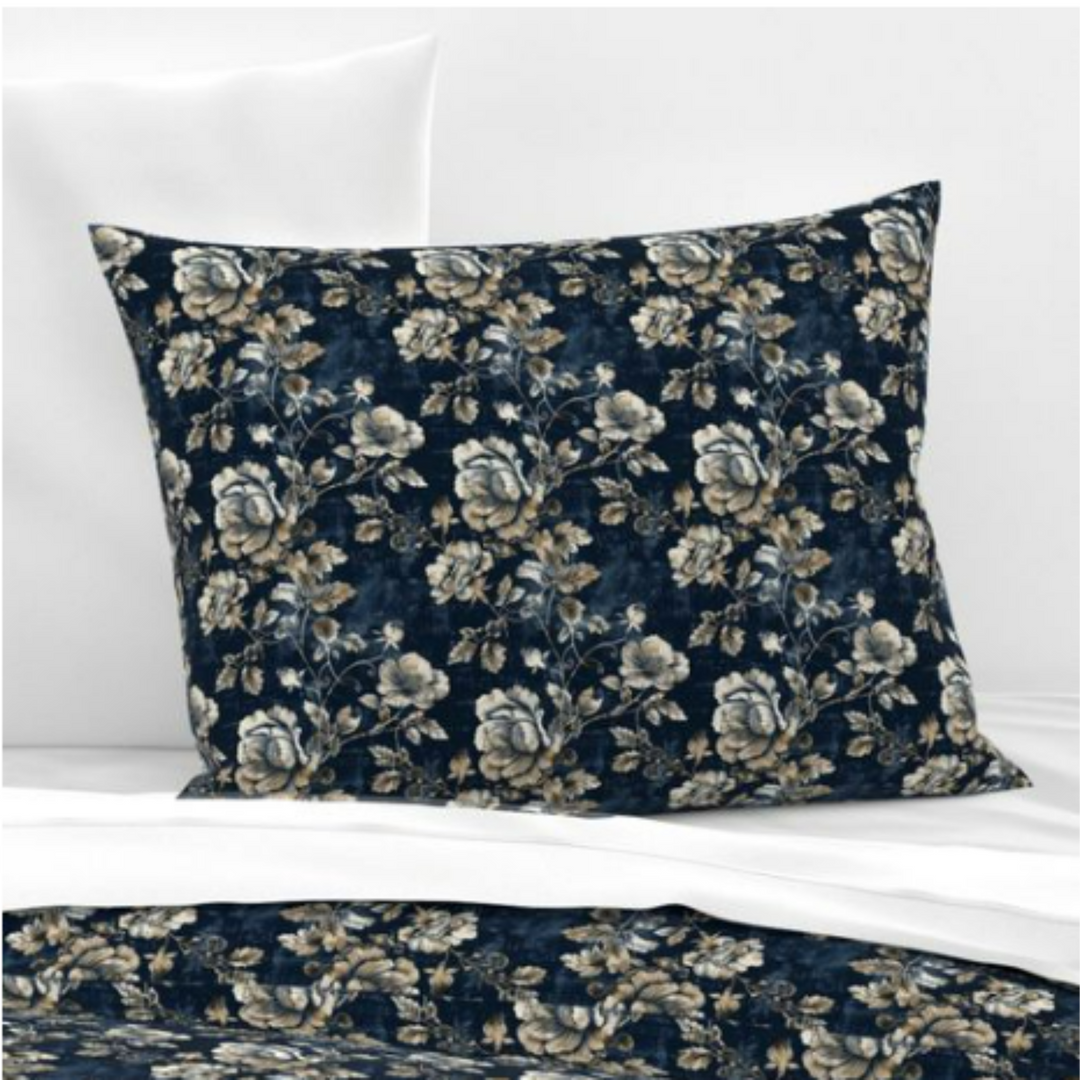 Luxury Duvet and Pillow Cover Set - Midnight Elegance