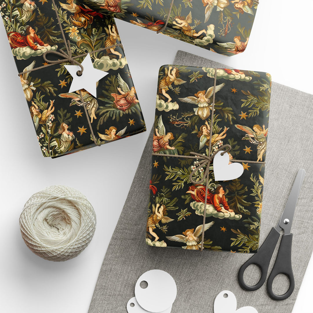 Wrapping Paper - Angelic Whispers Vintage