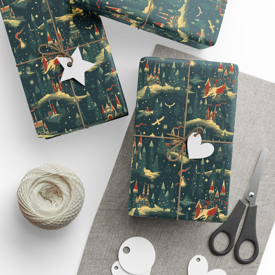 Wrapping Paper -  Enchanted Winter Wonderland