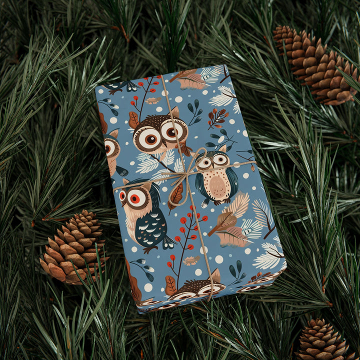 Wrapping Paper - Woodland Whimsy: Owl Edition