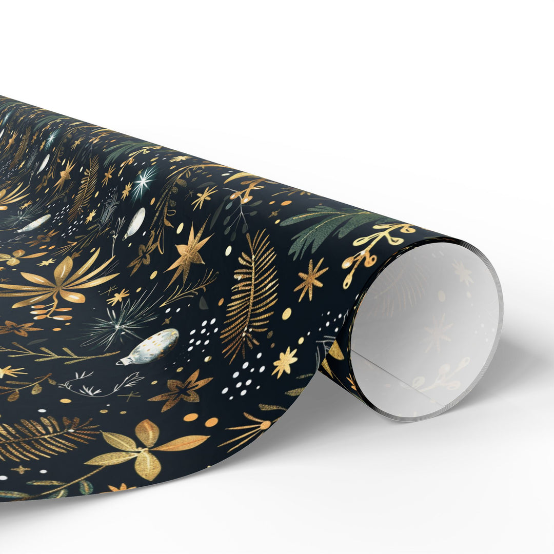 Wrapping Paper - Golden Glow Holiday