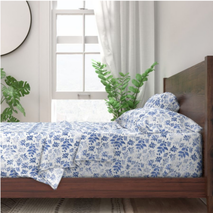 Cozy Comfort - Luxury Sheet Set Tranquil Leaves