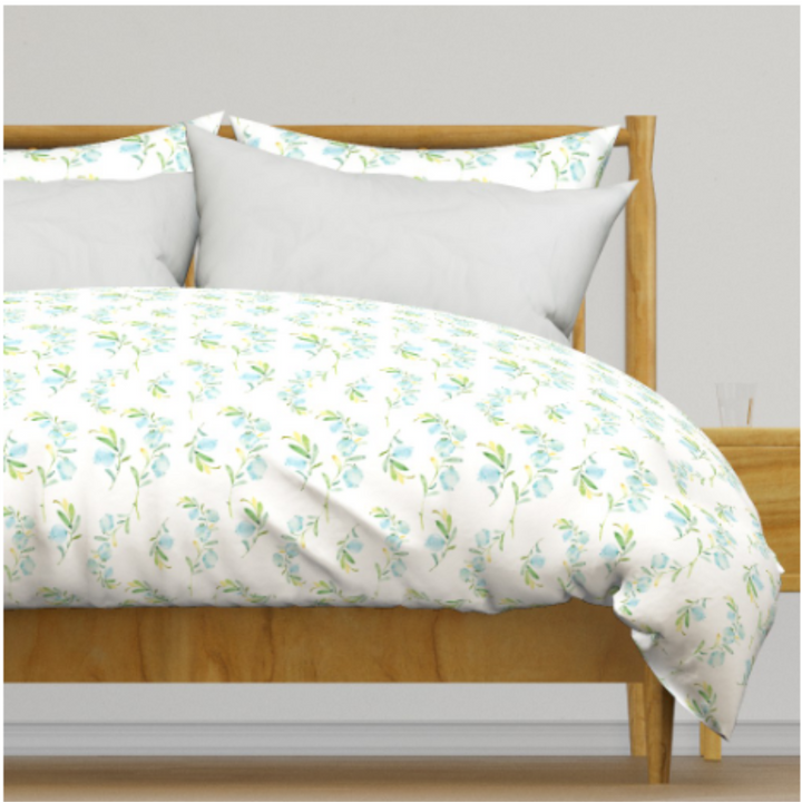 Luxury Duvet and Pillow Cover Set - Blueberry Bliss