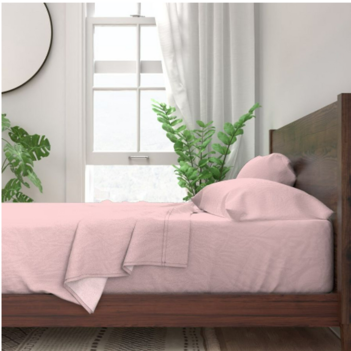 Cozy Comfort - Luxury Sheet Set Blush Pink