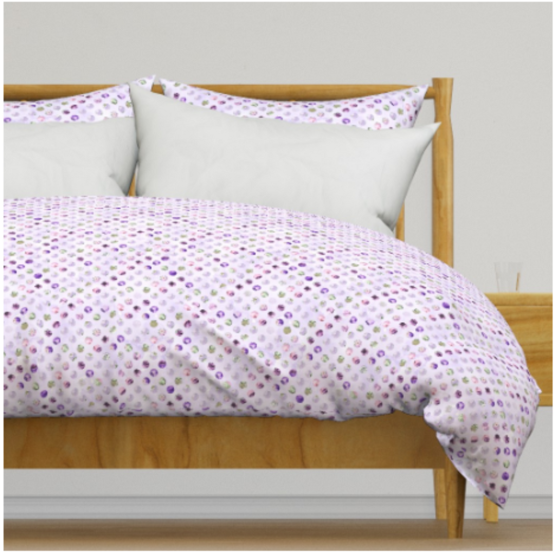 Luxury Duvet and Pillow Cover Set - Spring Blossoms