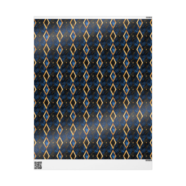 Wrapping Paper - Midnight Luxe Diamond