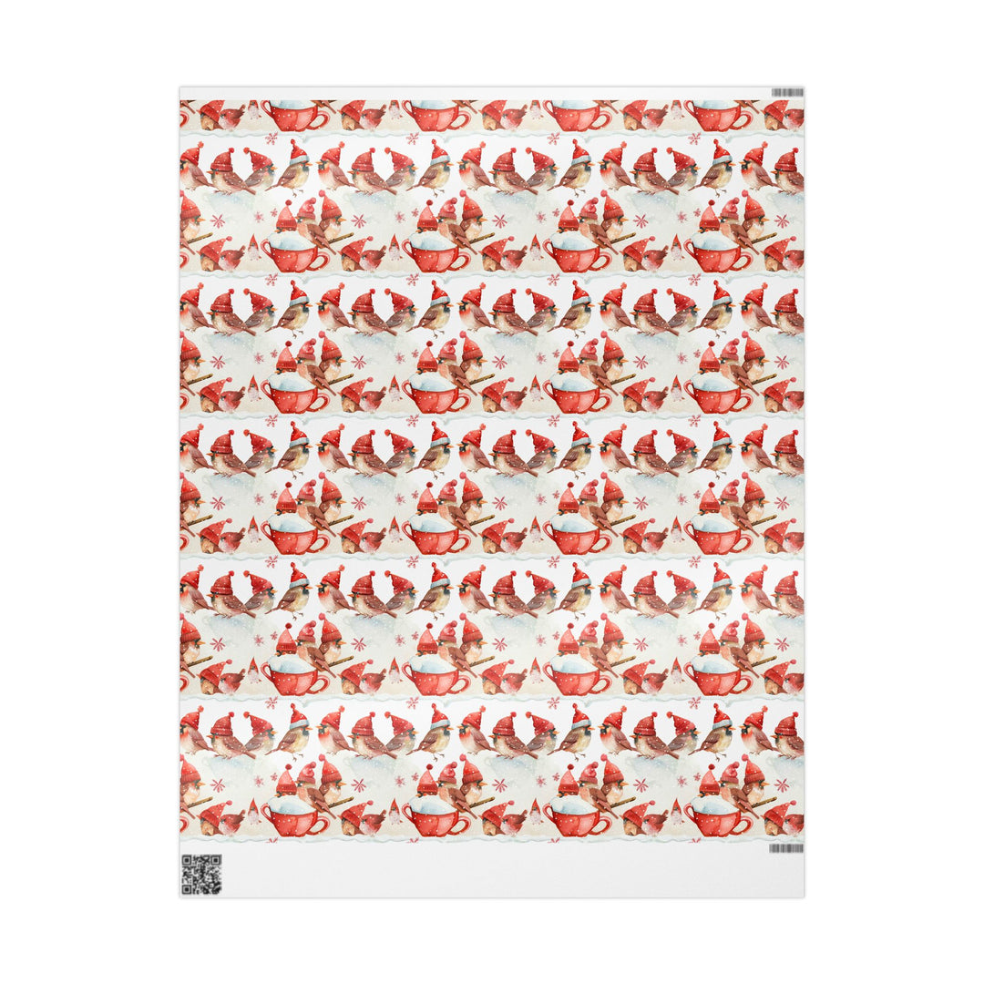 Wrapping Paper - Cardinal Cozy Cup