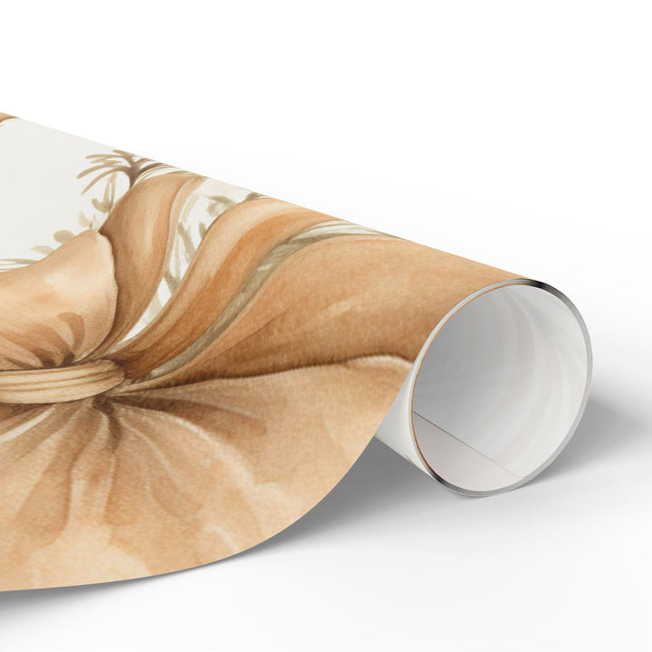 Wrapping Paper - Elegant Holiday Bow