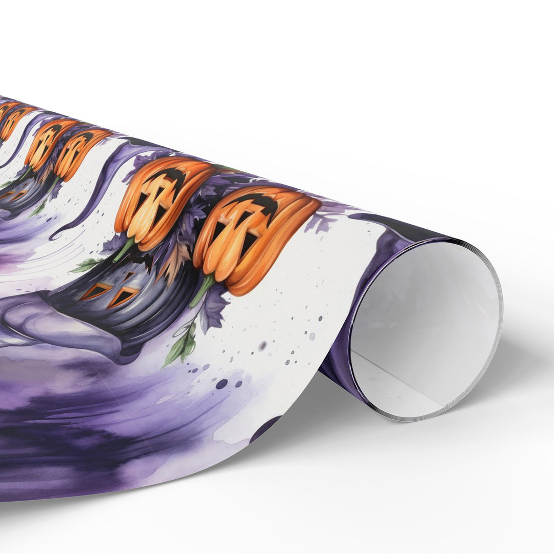 Wrapping Paper - Halloween Pumpkin Delight