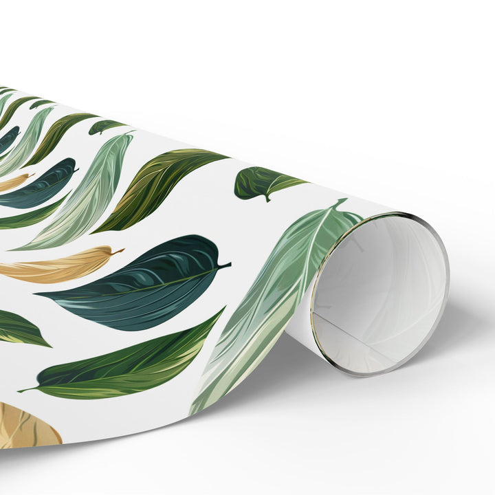 Wrapping Paper -  Golden Leaf Whisper