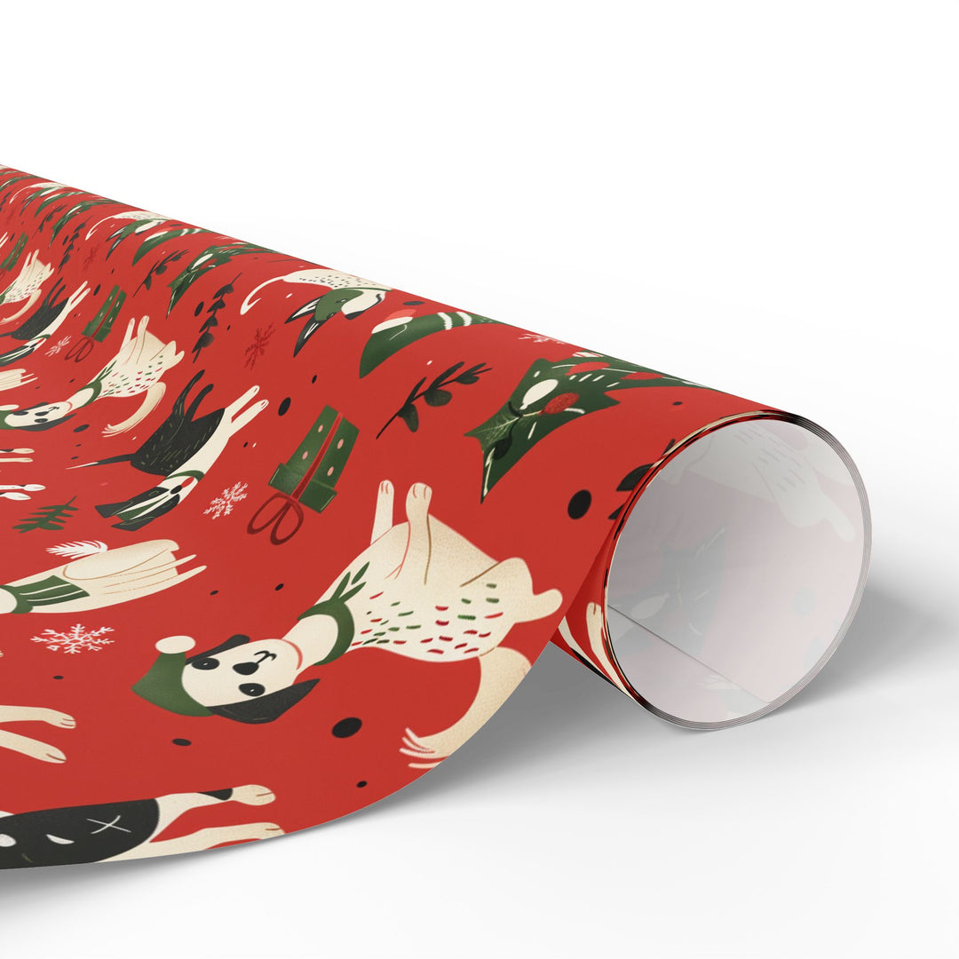 Wrapping Paper - Festive Pups Holiday