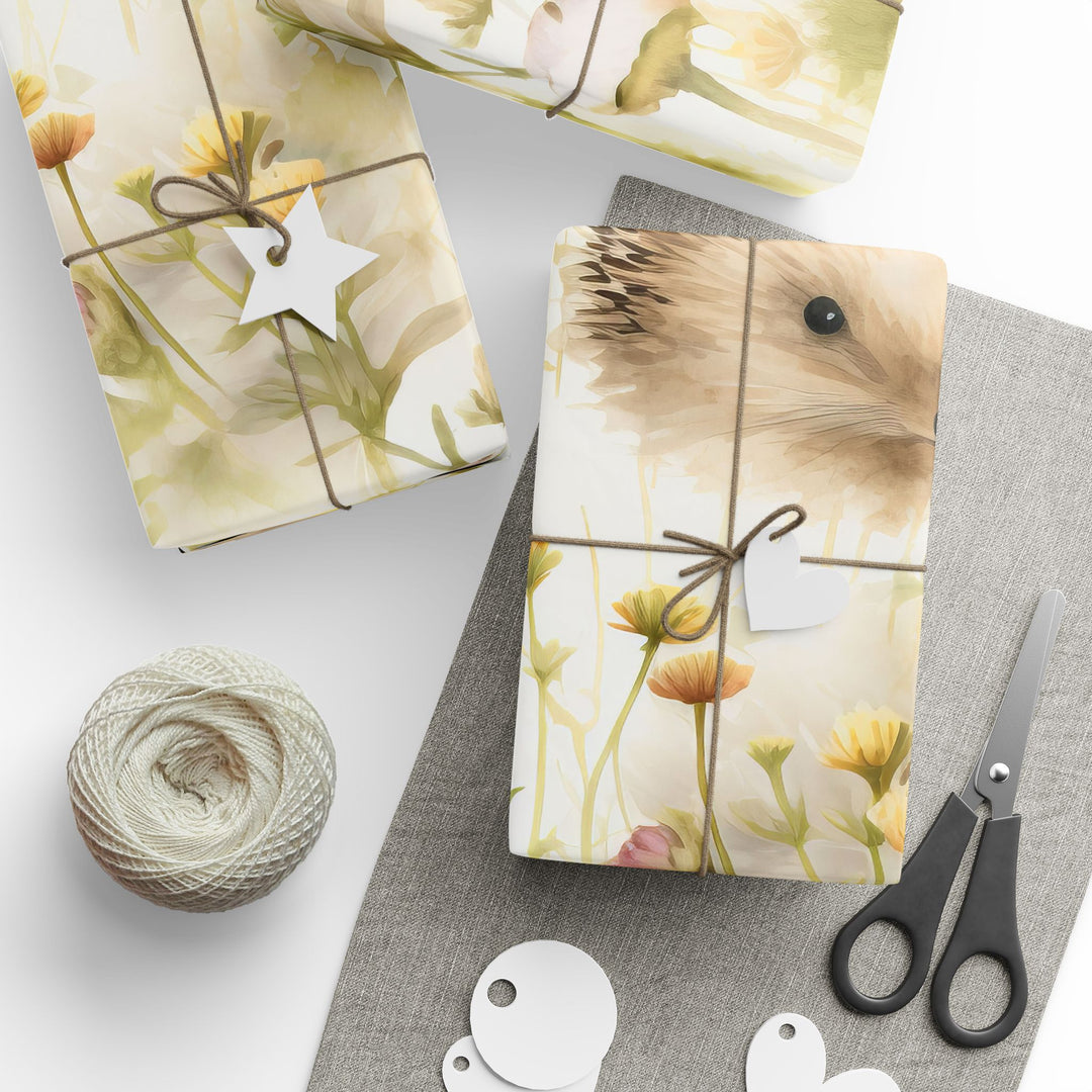 Wrapping Paper - Woodland Hedgehogs