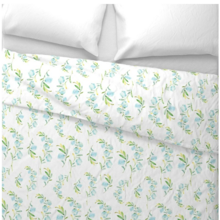 Luxury Duvet and Pillow Cover Set - Blueberry Bliss