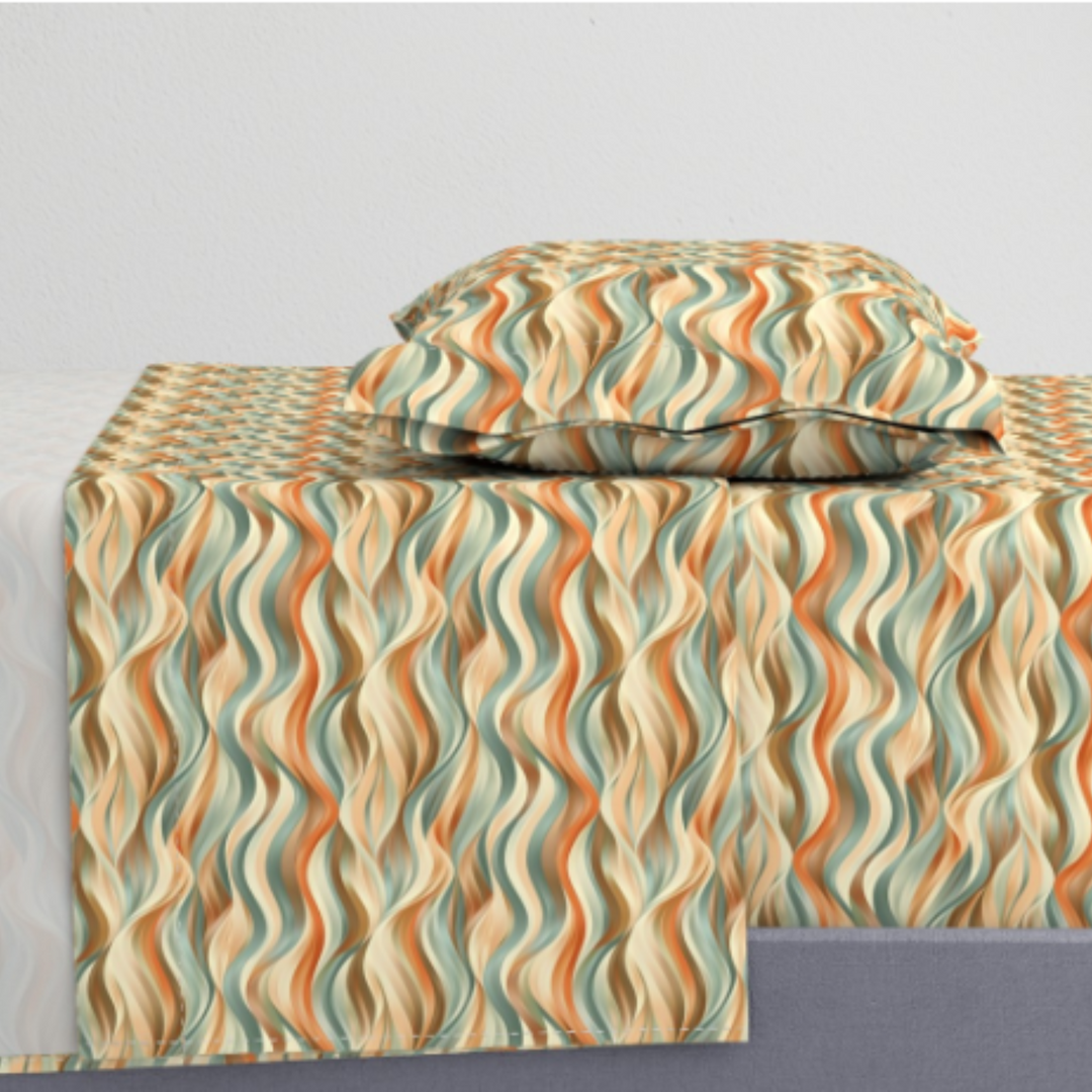 Cozy Comfort - Luxury Sheet Set Coastal Waves