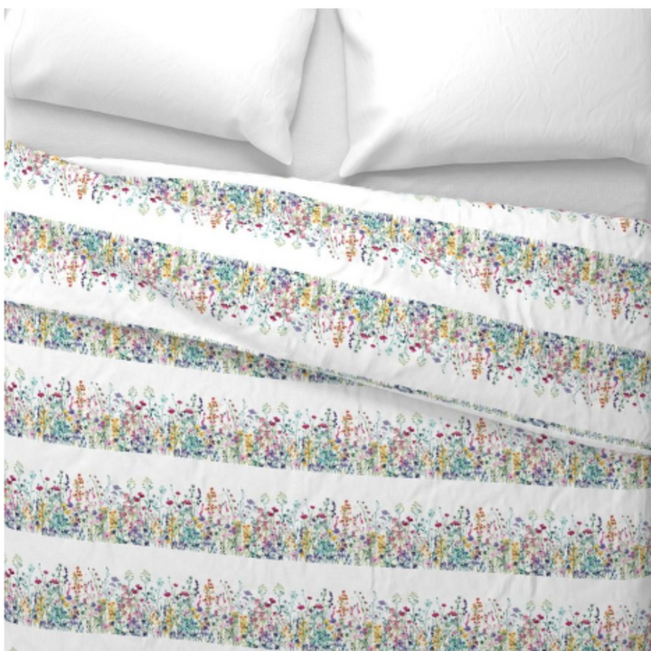 Luxury Duvet and Pillow Cover Set - Meadow Bloom