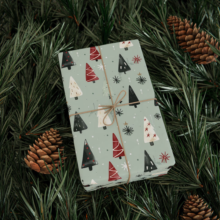 Wrapping Paper -  Whimsical Winter Forest