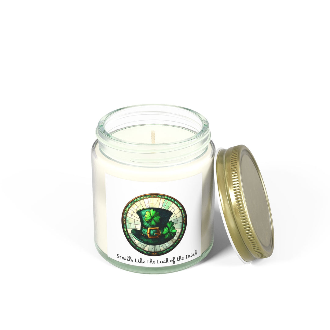 St. Patrick's Day Scented Candle - "Smells Like the Luck of the Irish" - Festive Gift - Multiple Scents Available - Leprechaun Candle