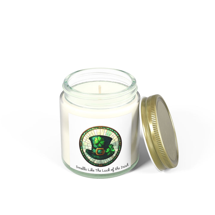 St. Patrick's Day Scented Candle - "Smells Like the Luck of the Irish" - Festive Gift - Multiple Scents Available - Leprechaun Candle
