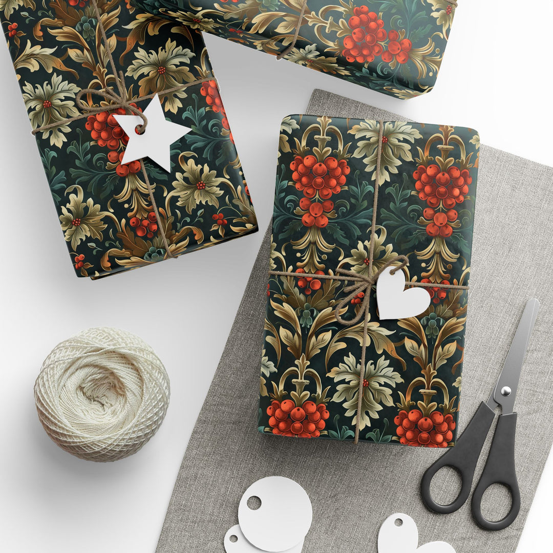 Wrapping Paper - Vintage Baroque Holiday