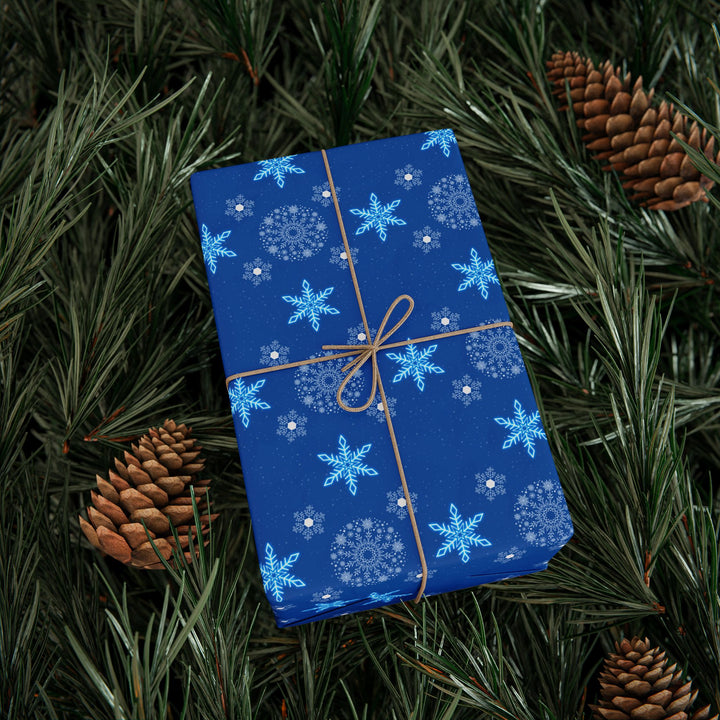 Wrapping Paper - Blue Winter Wonderland