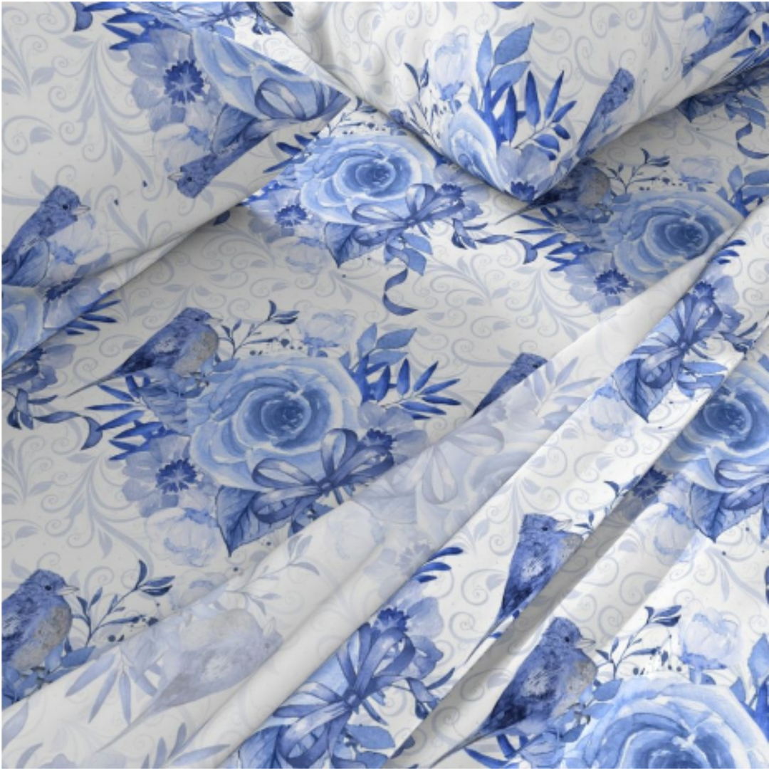 Cozy Comfort - Luxury Sheet Set Blue Serenity