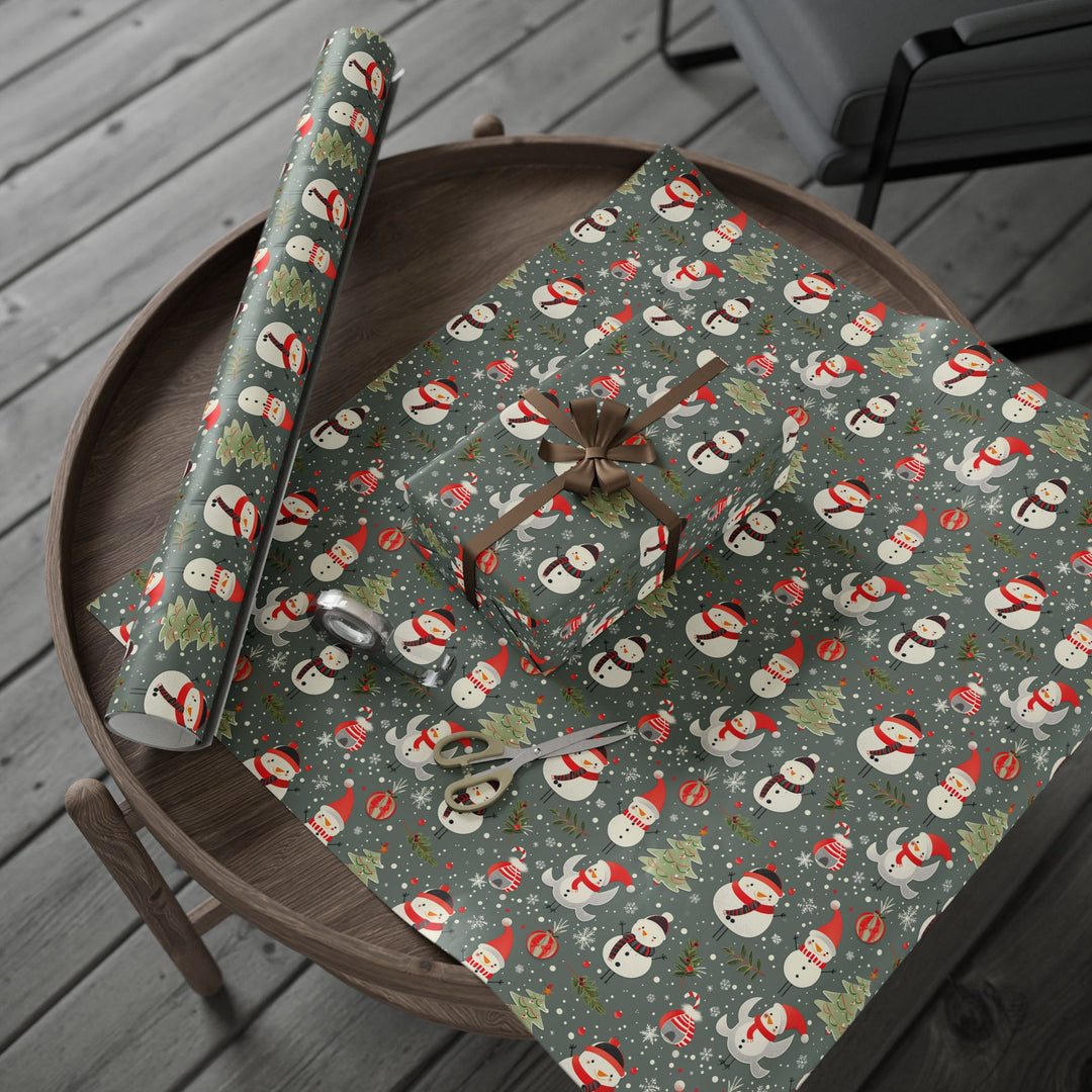 Wrapping Paper - Frosty Friends & Festive Cheer