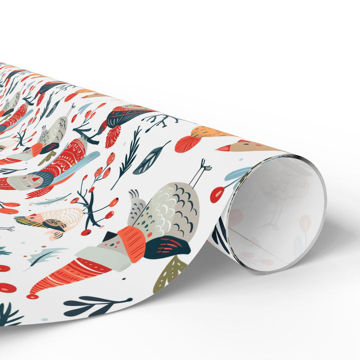 Wrapping Paper - Winter Songbird Cheer