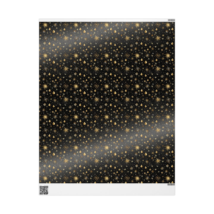 Wrapping Paper - Glamorous Gold & Glitter Christmas