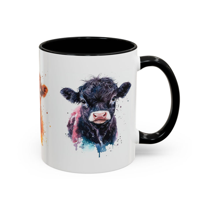 Highland Cow Coffee Mug – Adorable Farmhouse Design, Perfect for Animal Lovers