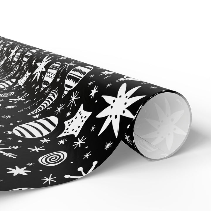 Wrapping Paper - Midnight Holiday Elegance