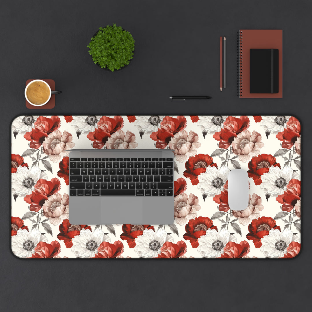 Desk Mat - Bold Flowers