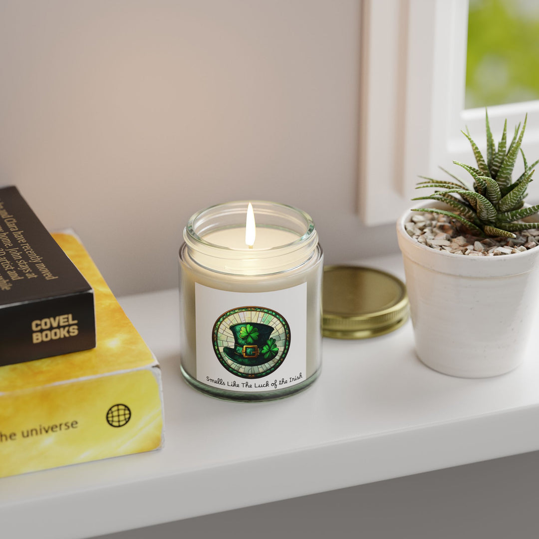 St. Patrick's Day Scented Candle - "Smells Like the Luck of the Irish" - Festive Gift - Multiple Scents Available - Leprechaun Candle