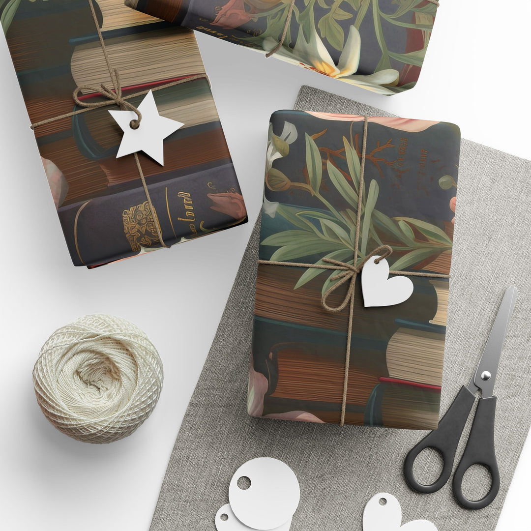 Wrapping Paper - Floral Books