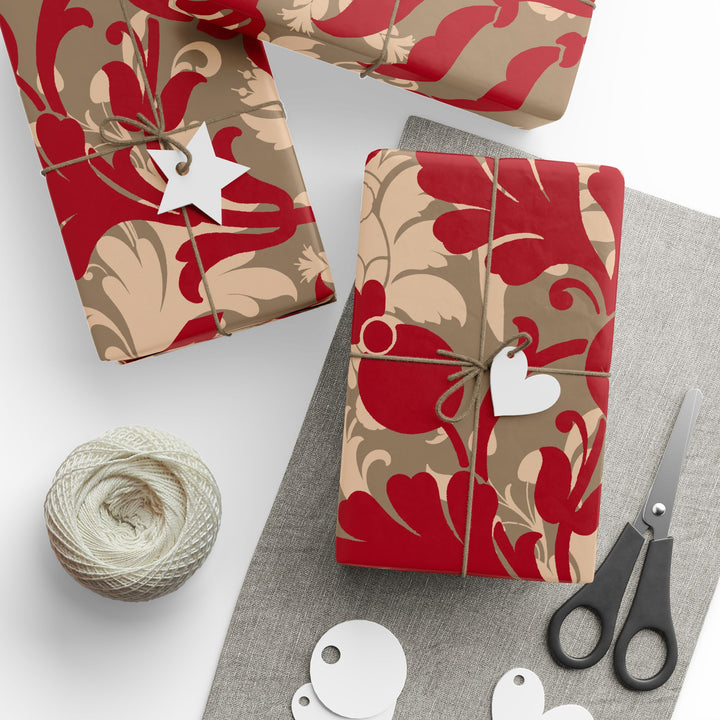 Wrapping Paper - Festive Damask