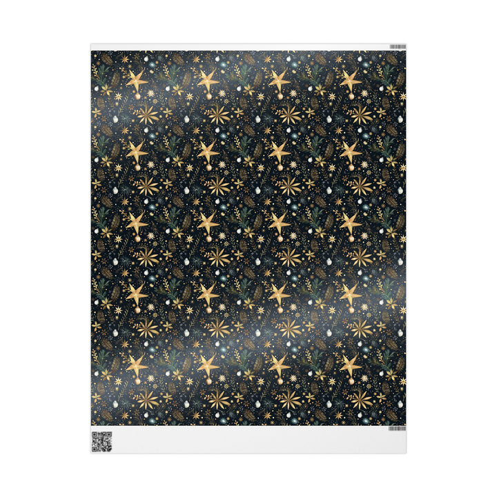 Wrapping Paper - Golden Glow Holiday