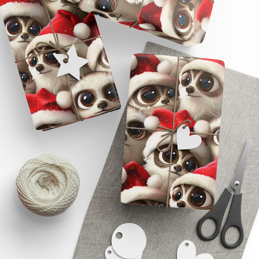 Wrapping Paper - Merry Meerkat Magic