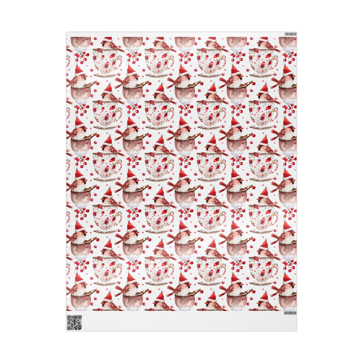 Wrapping Paper - Holly Jolly Cardinal