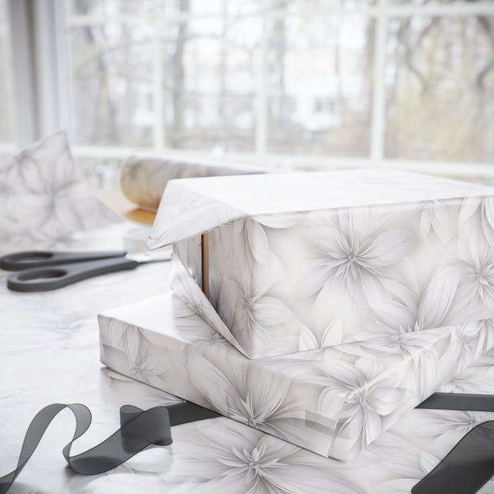 Wrapping Paper - Elegant Floral Bliss