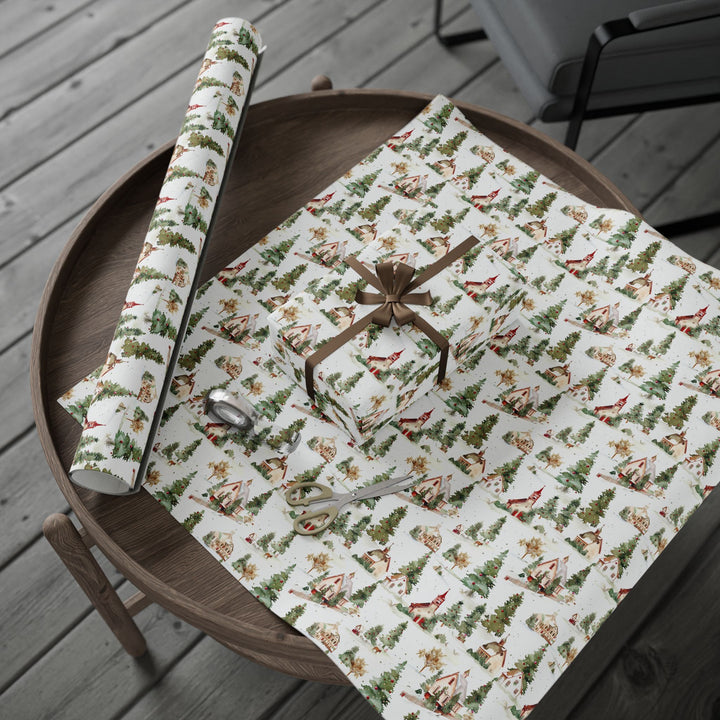 Wrapping Paper - Countryside Christmas Charm