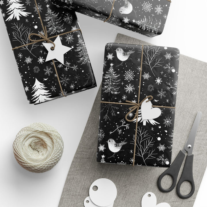 Wrapping Paper - Whimsical Winter Forest