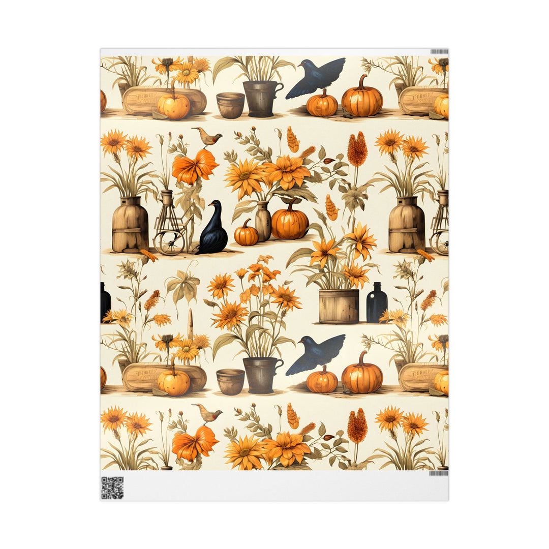 Wrapping Paper - Thanksgiving Blessings